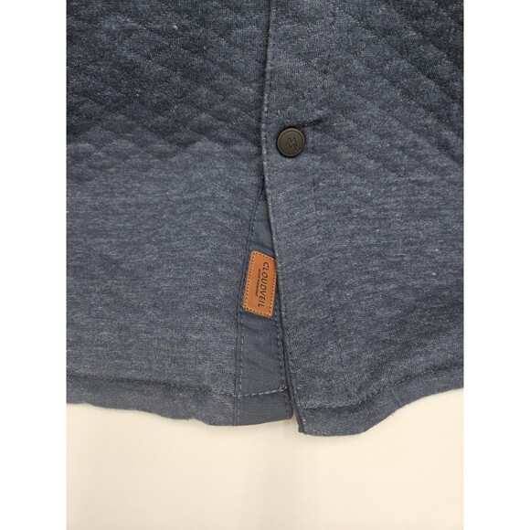 New Cloudveil Medium Quilted Snap-button Shirt/Jacket with Pockets - Retail $200 - Picture 5 of 12